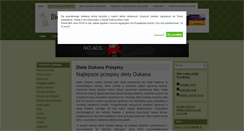 Desktop Screenshot of dieta-dukana-przepisy.pl